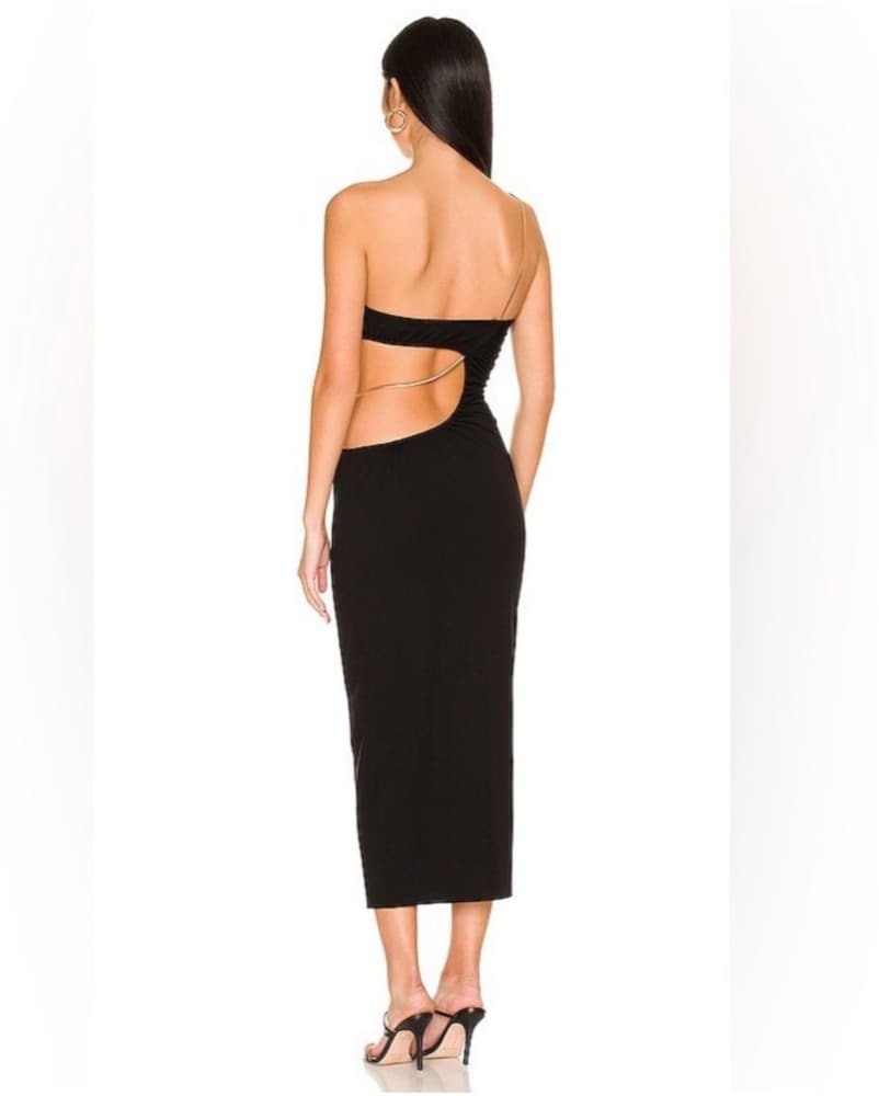 WeWoreWhat Snake Chain Cutout Maxi Dress - Image 3