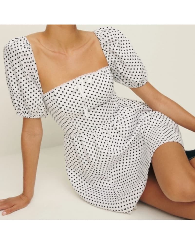 Reformation Malvina Mini Dress - Image 4