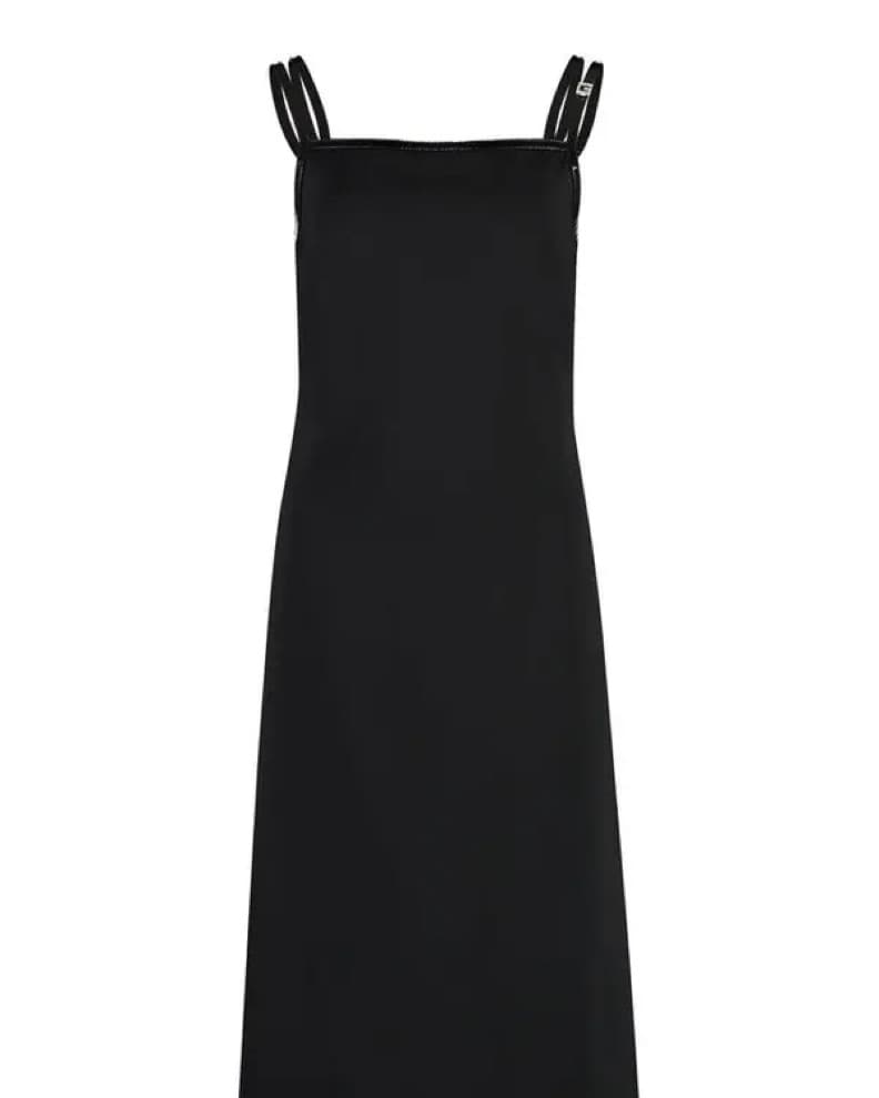 Gucci Crystal G Black Midi Dress - Image 2