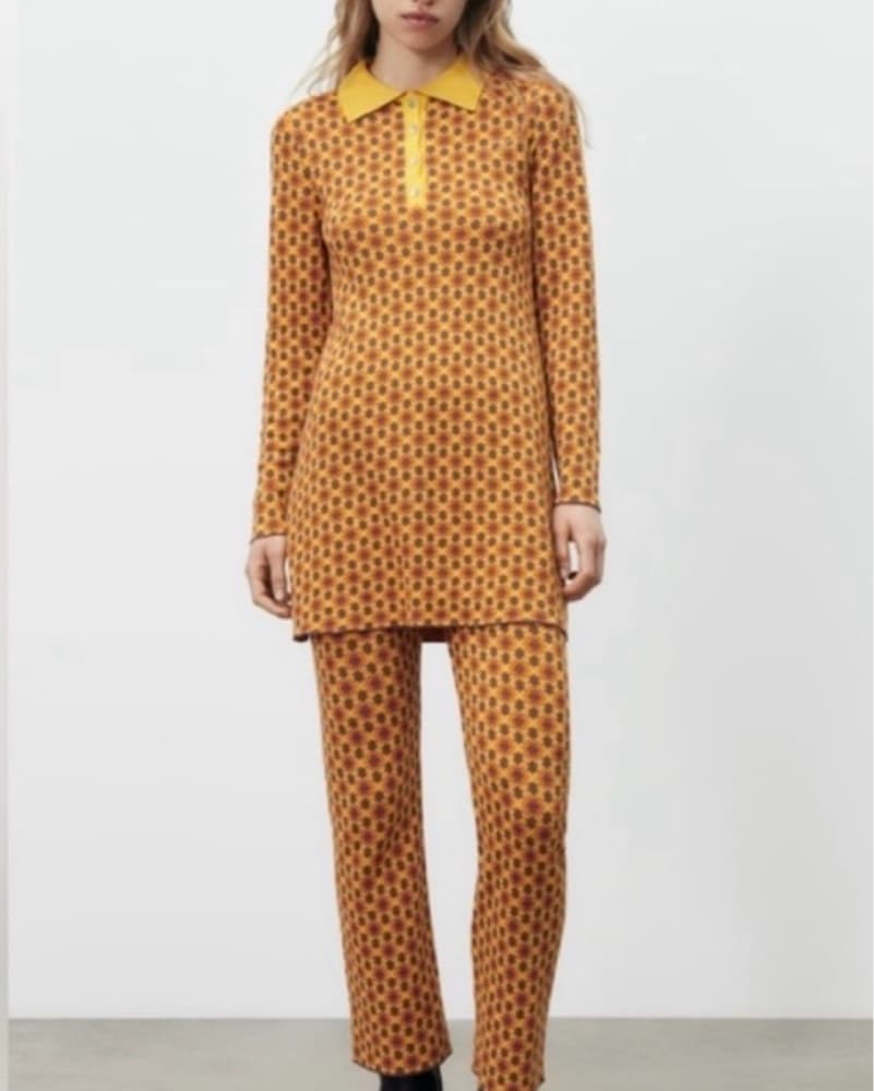 Zara 70’s Inspired Knit Set  - Image 1