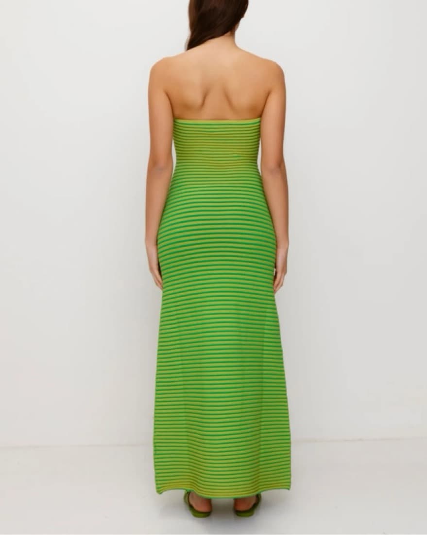 The Wolf Gang Striped Knit Dress - Image 4