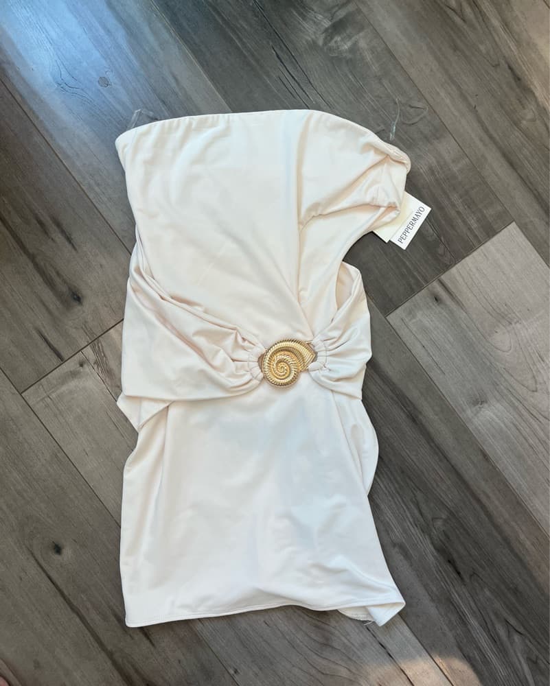 Peppermayo Shell Mini Dress - Image 2