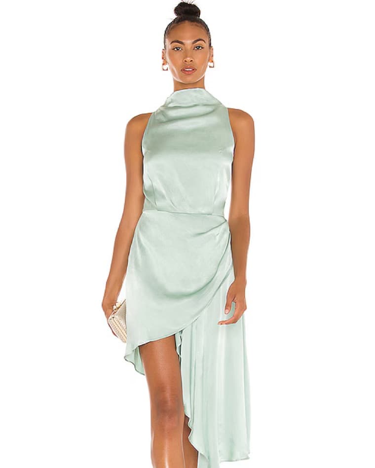 ELLIATT Alaia Dress in Pistachio - Image 1