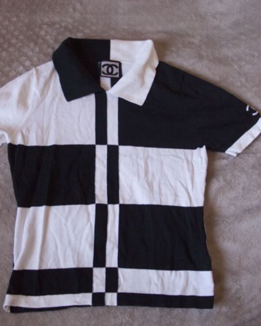 CHANEL Checkered Shirt - Image 1