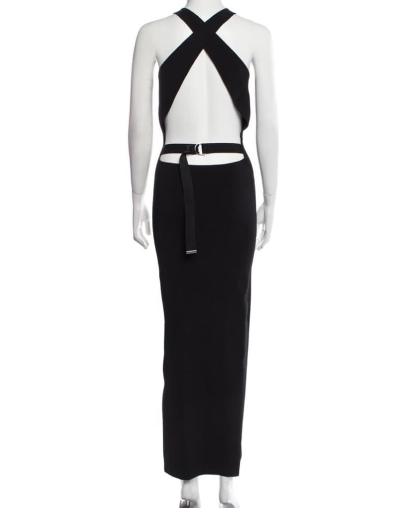 Joseph V-Neck Long Dress - Image 2