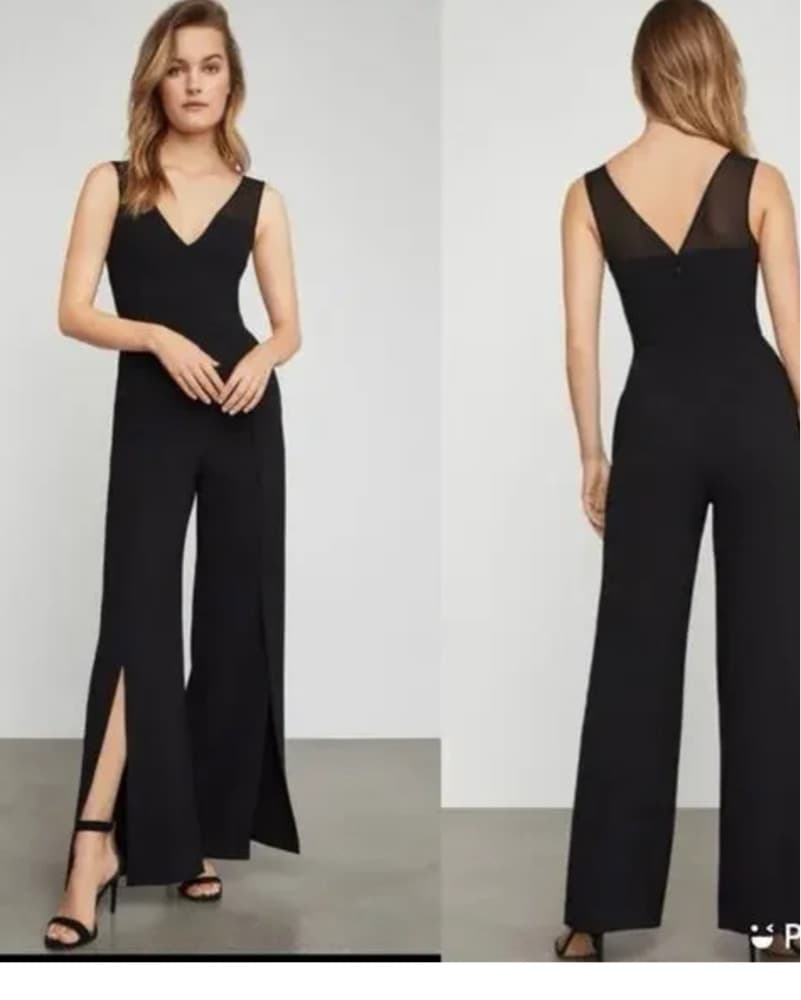 BCBGaxazria Wide Sllit Leg Jumpsuit  - Image 1