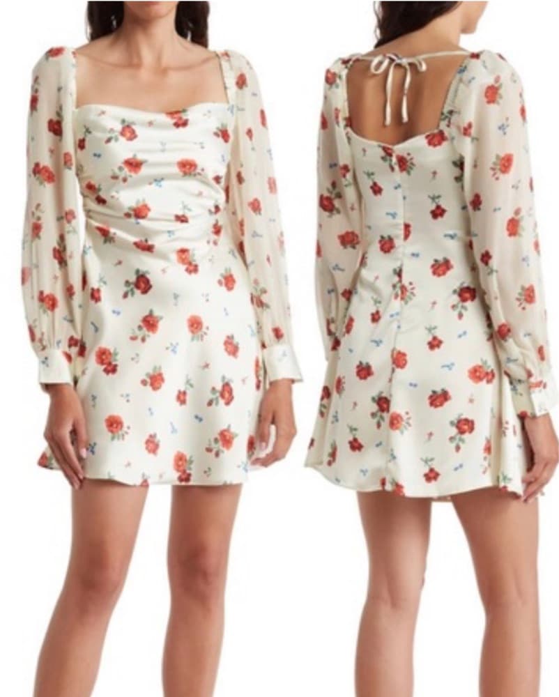 Floral Print WeWoreWhat Dress - Image 3