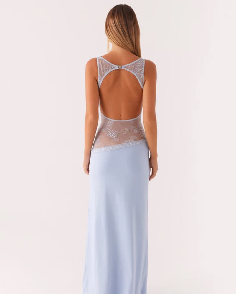 Peppermayo Light Blue Maxi Dress - Image 2