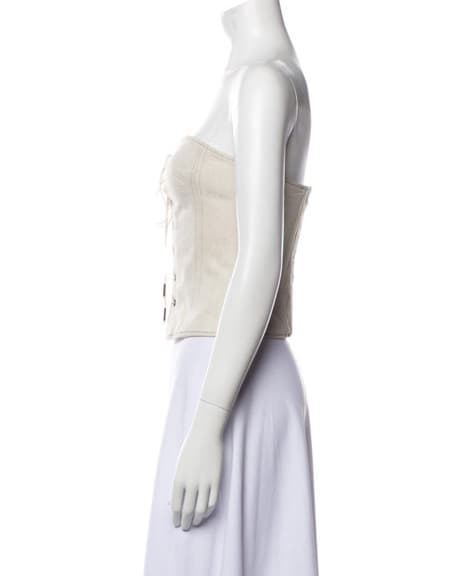 Isabel Marant Denim Corset Top  - Image 2