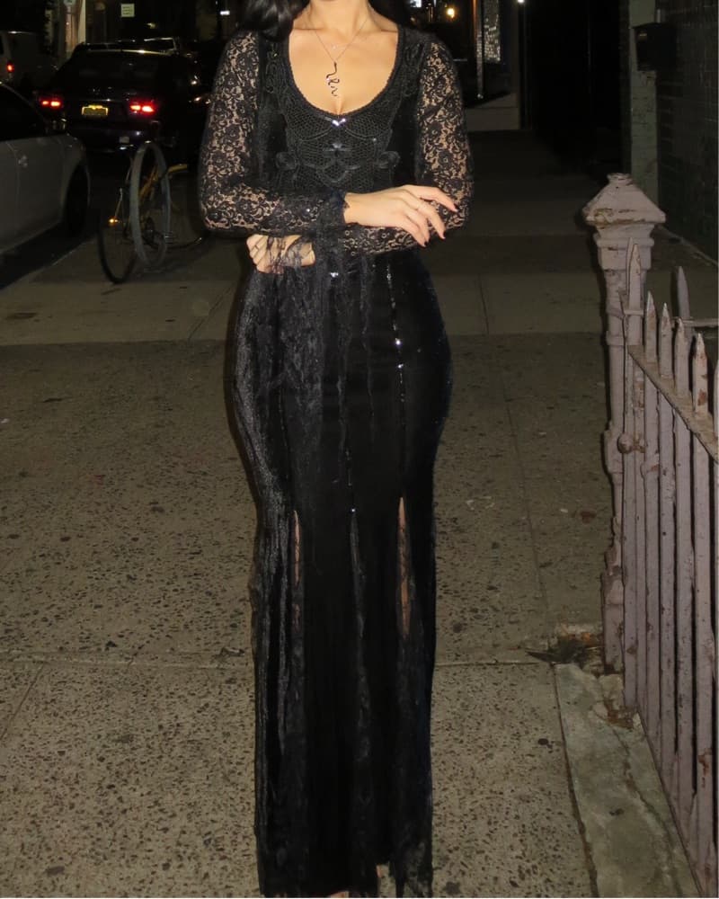 Morticia Addams Halloween Costume - Image 2