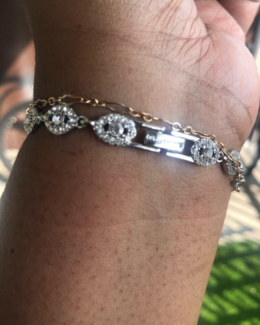 Authentic Givenchy Diamond Bracelet  - Image 5