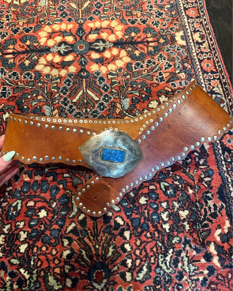 Amazing Vintage Boho-Style Belt - Image 1