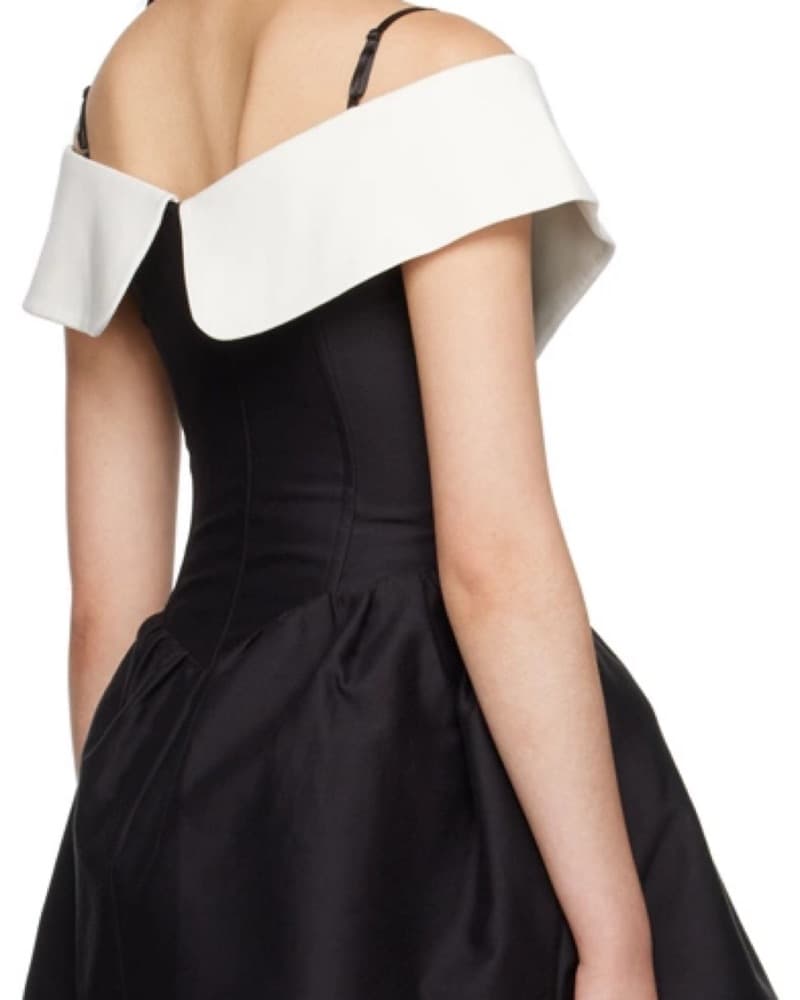 Shushu Tong Off Shoulder Mini Dress - Image 3