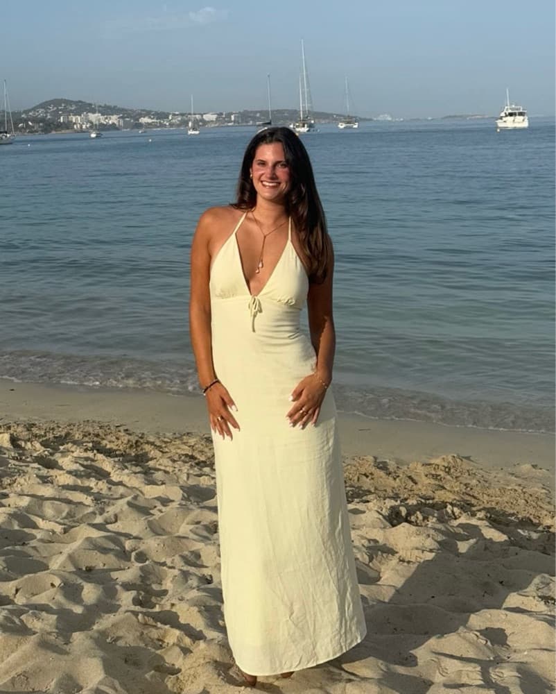 Elegant Long Halter Dress - Image 1