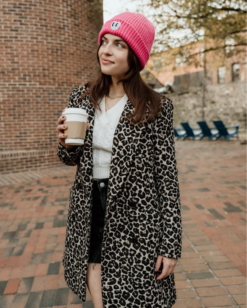 Anthropologie Leopard Coat - Image 2