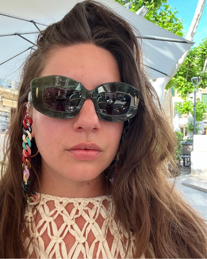 Loewe Sunglasses - Green Marble - Image 1