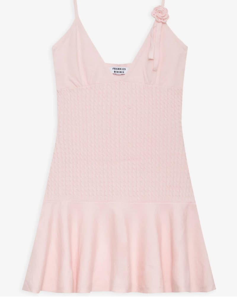 Frankies Bikinis Pink Mini Dress - Image 3