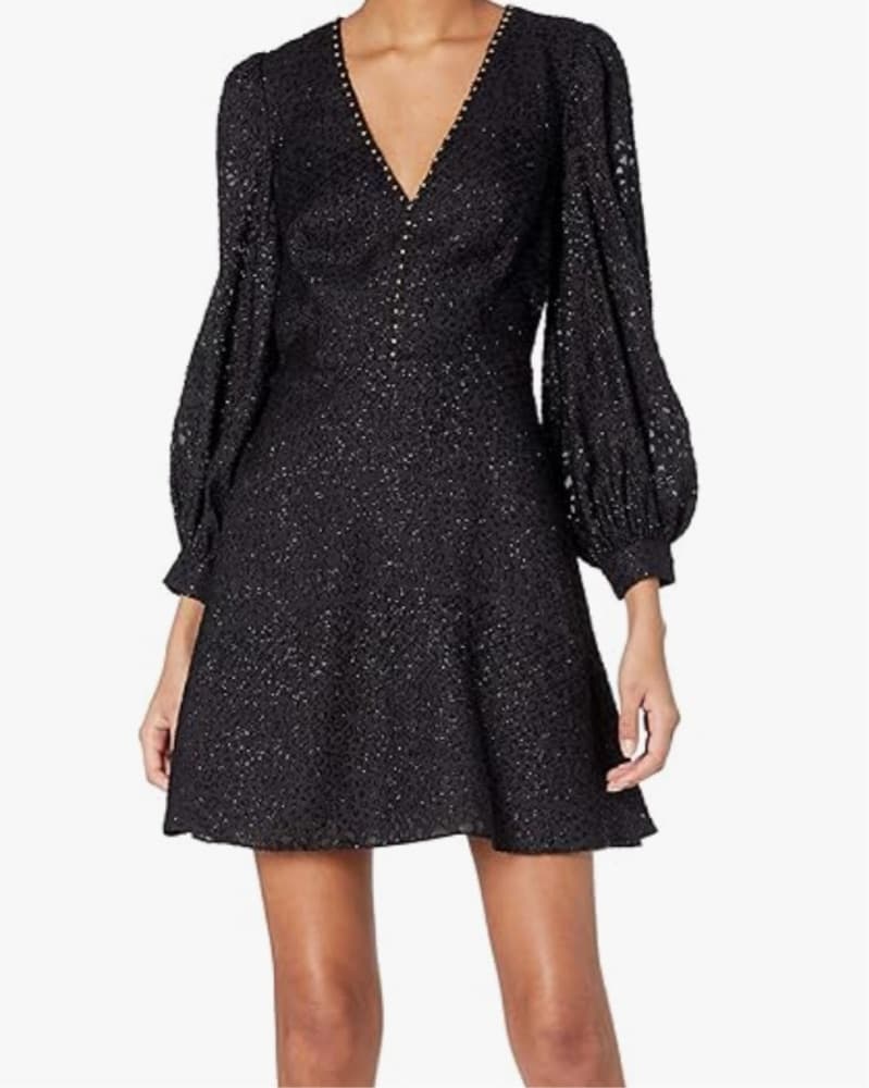 Stunning Shimmery Black Dress - Image 1
