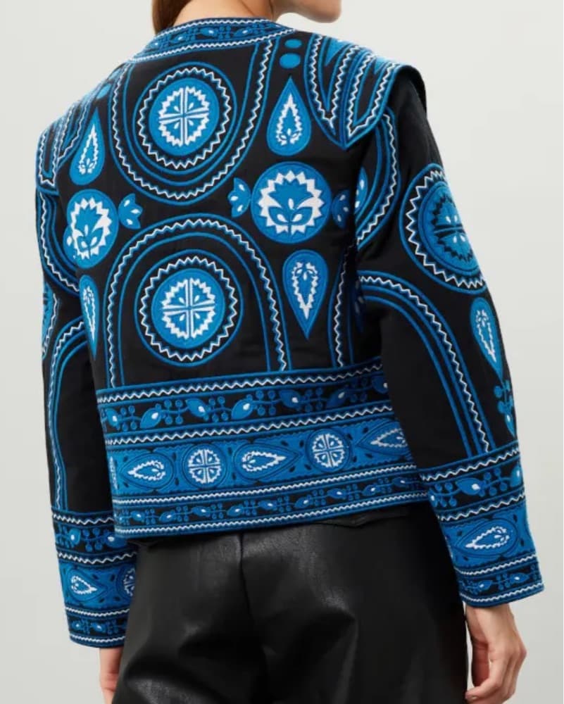 Vibrant Southwestern-Inspired Jacket - Image 3
