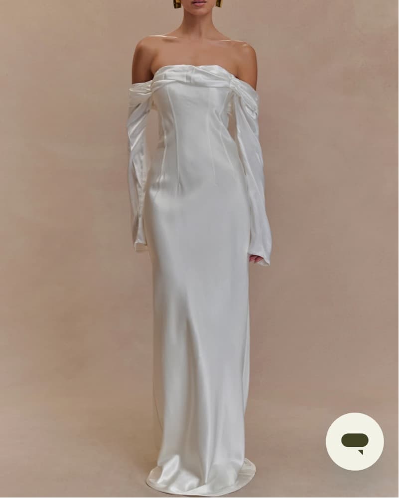 Meshki Giselle Off The Shoulder White - Image 5