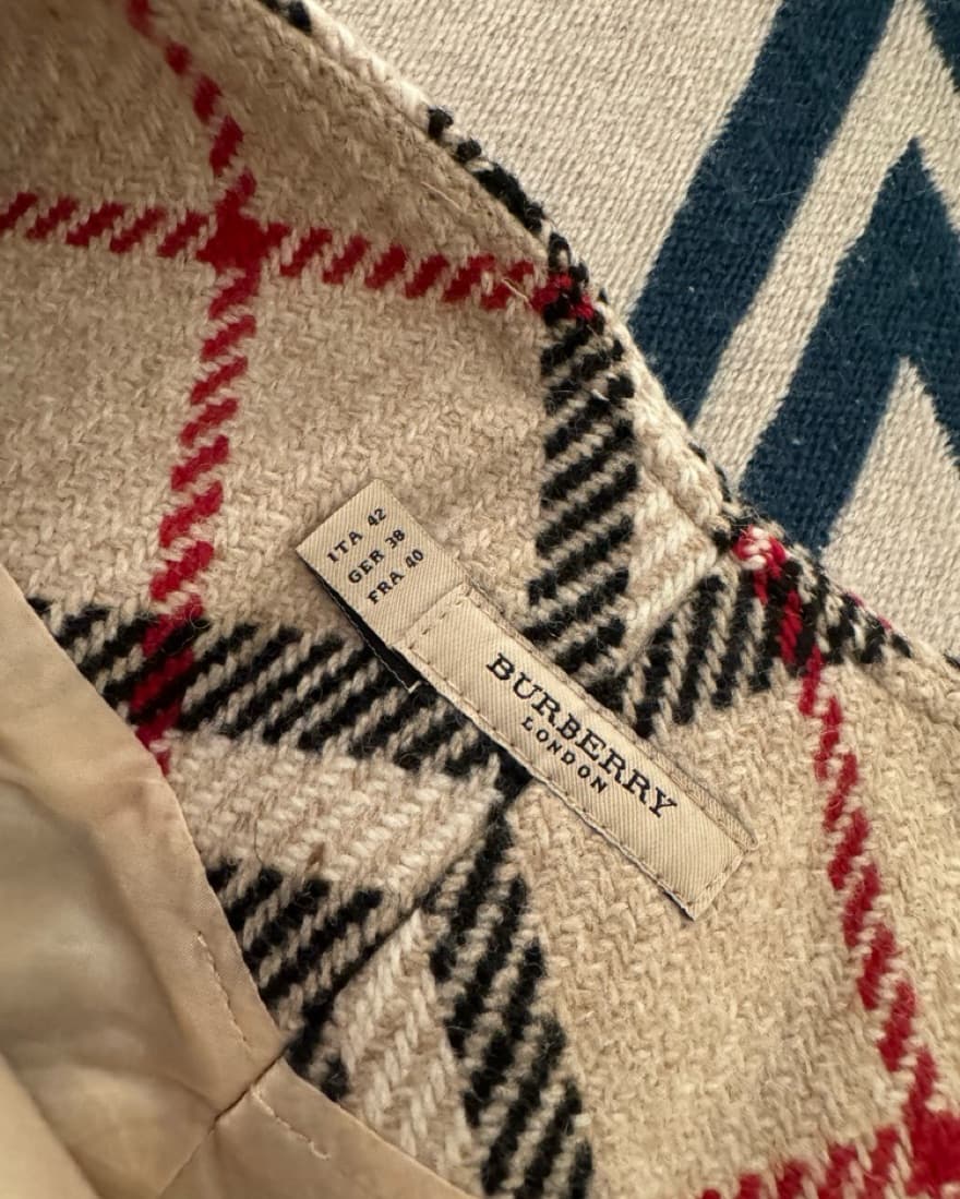 Burberry Mini Skirt - Image 2