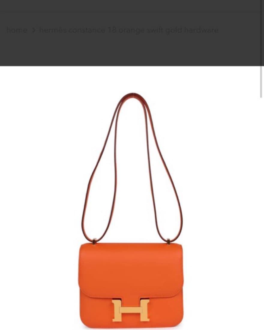 hermes constance - orange - Image 4