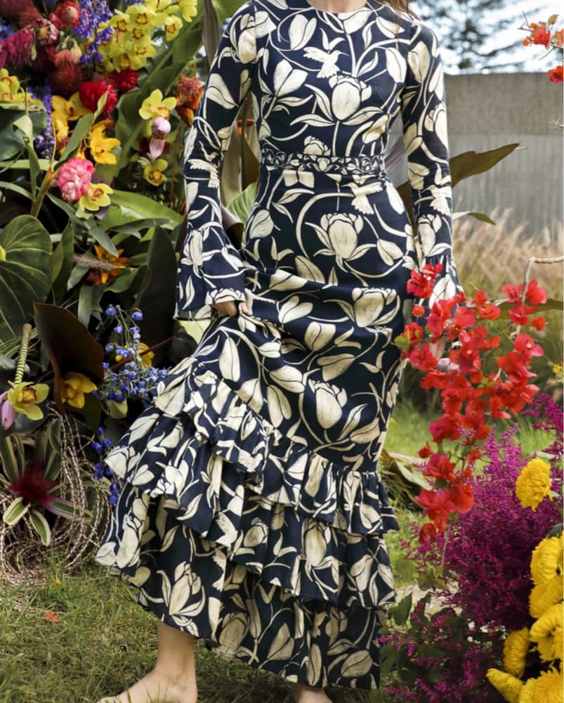 Agua by Agua Bendita Citrus Flora Dress - Image 1