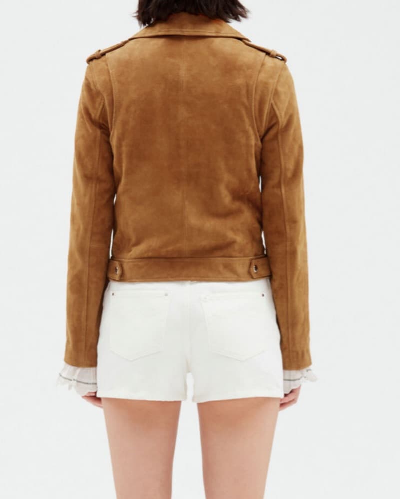 Camel Suede Jacket  - Image 2
