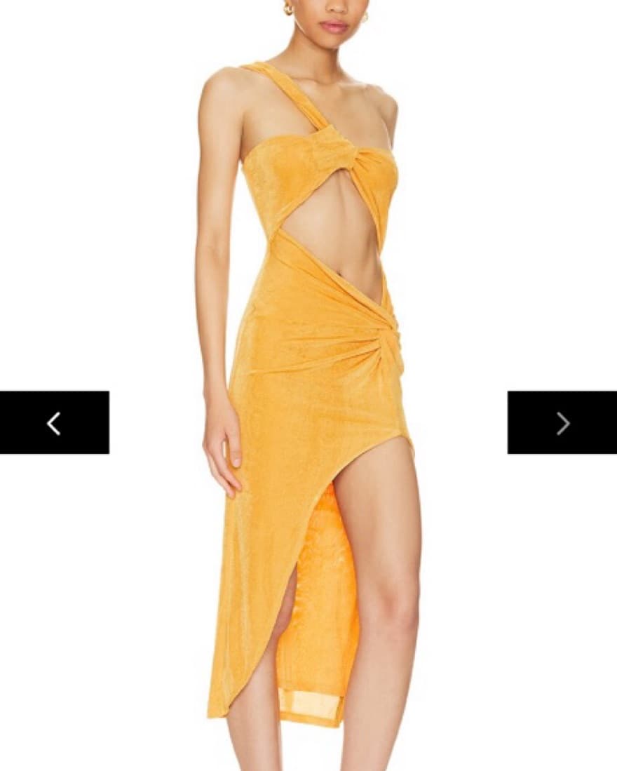 Daria Cut Out Dress Bt Superdown - Image 2