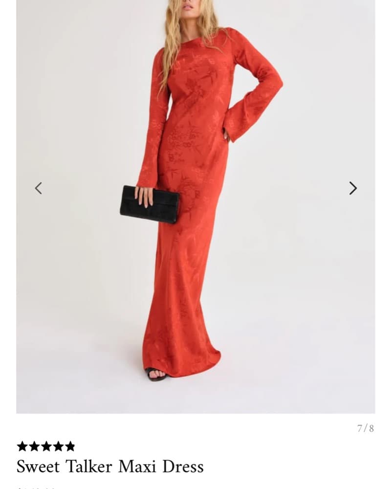 Vibrant Floral Maxi Dress - Image 1