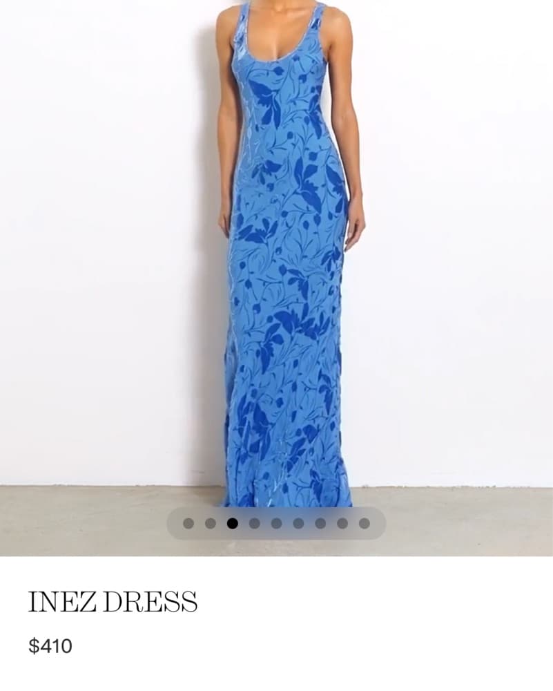Rat and Boa Inez Dress blue size XS  - Image 1
