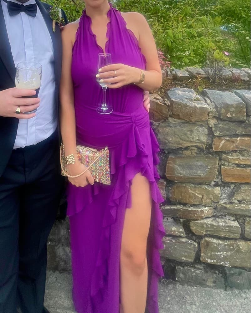 Celenia Maxi Dress Purple NBD Revolve - Image 4