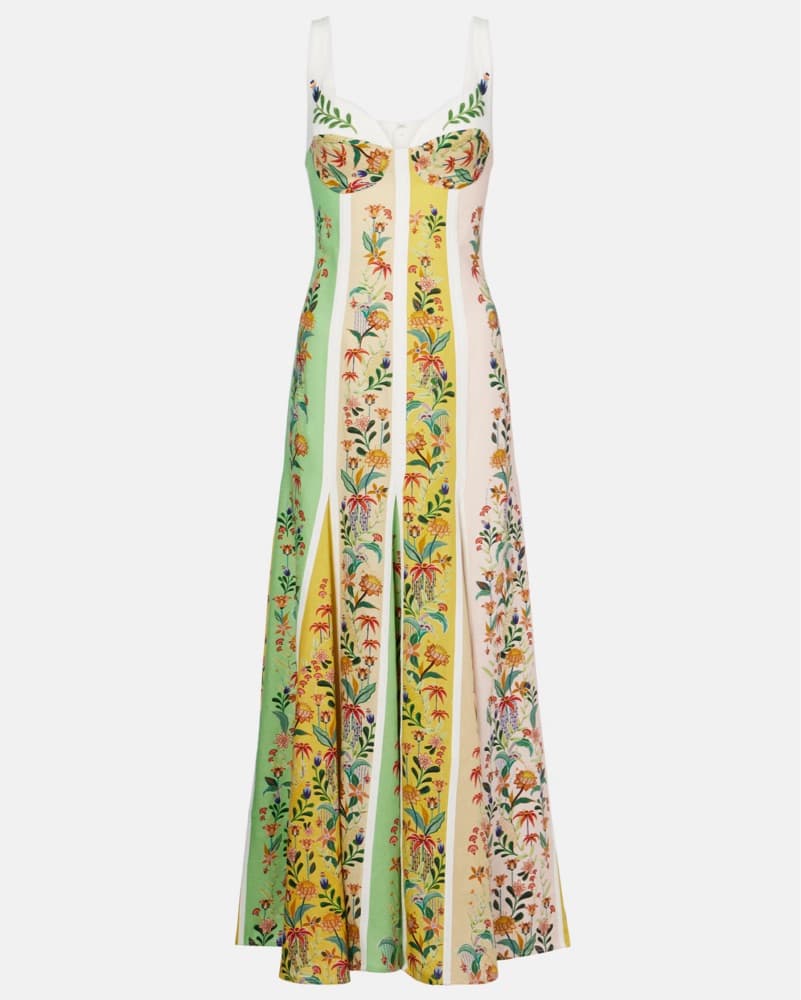 FARM RIO Delicate Floral Stripe Sundress - Image 2