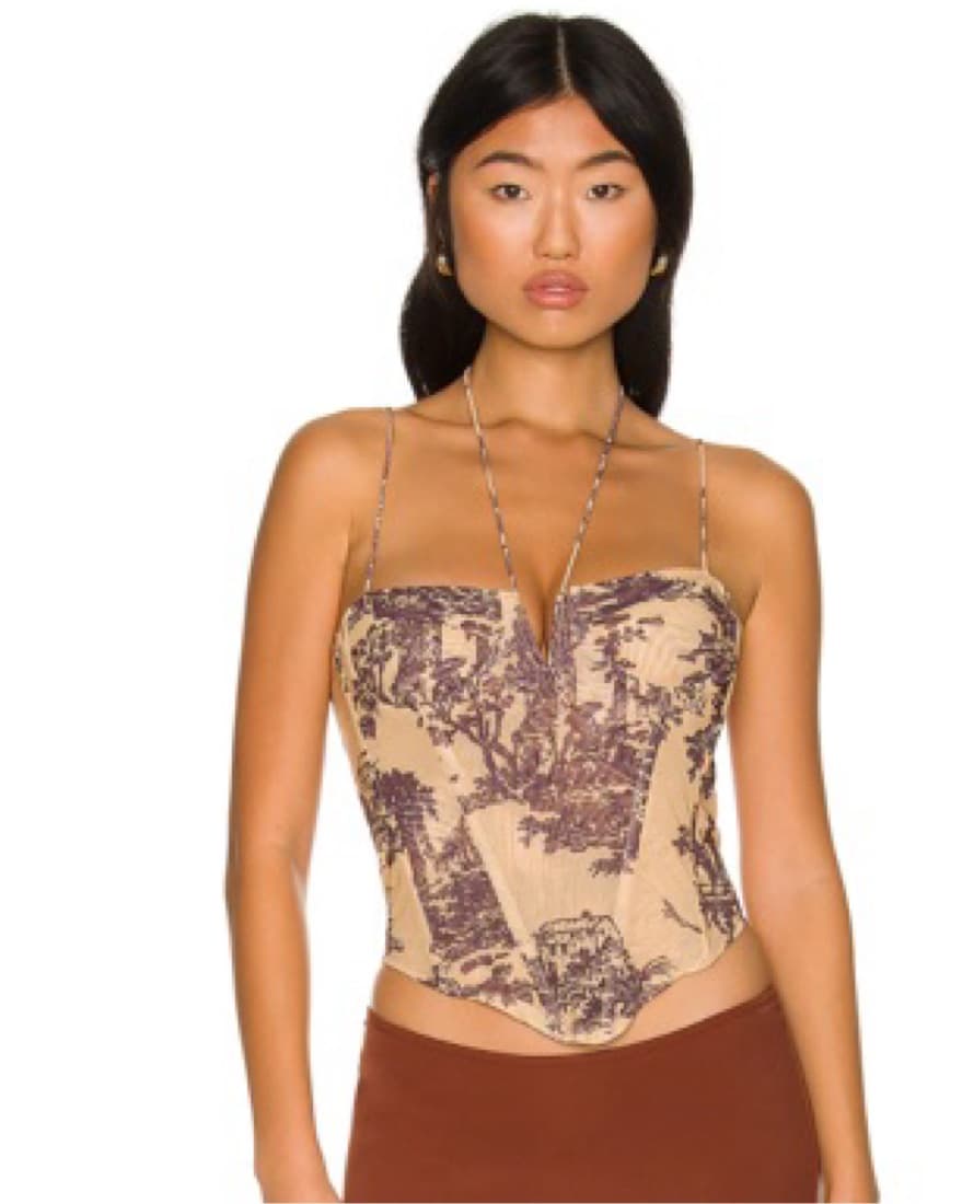 Floral Courset Top - Image 3