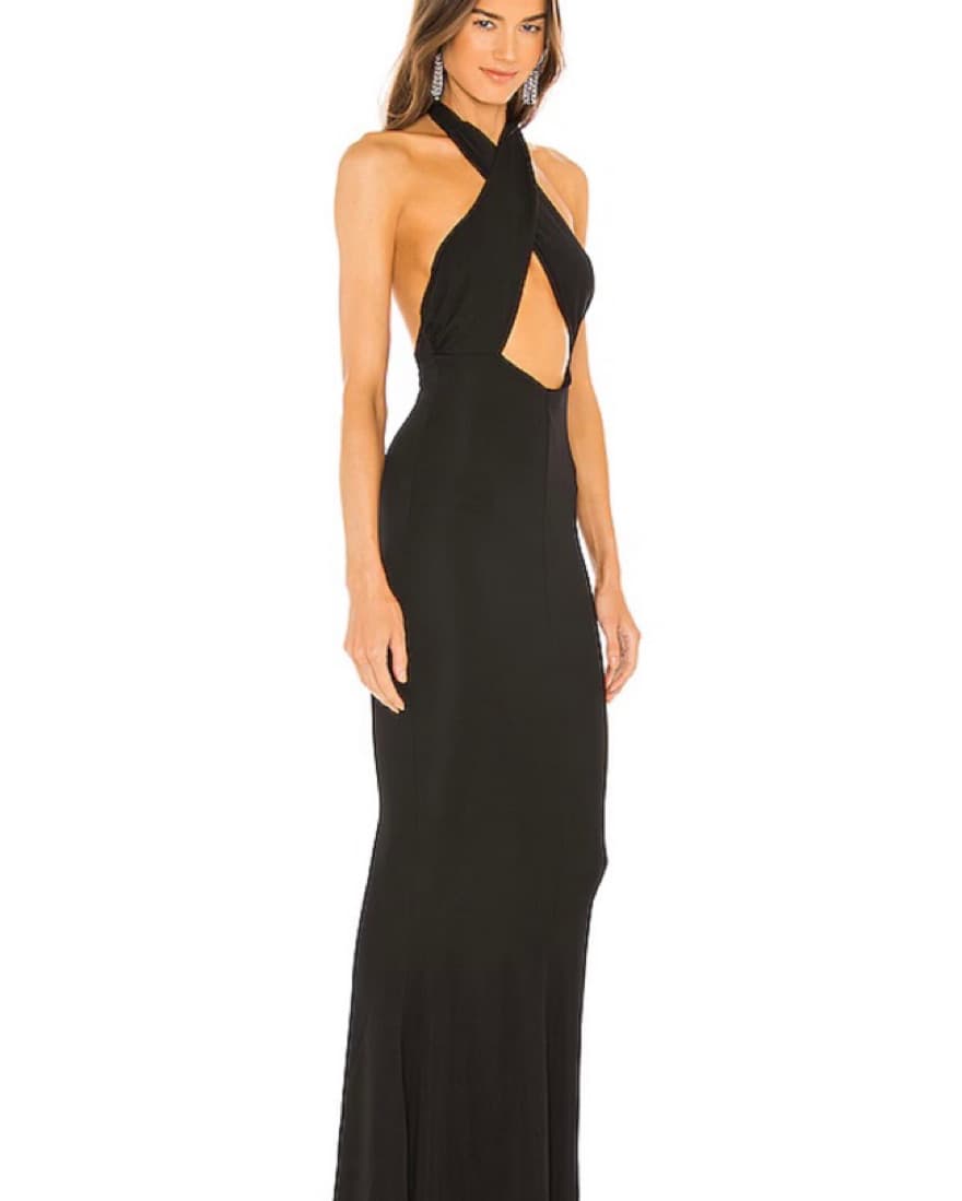 Michael Castello X Revolve Black Dress - Image 3