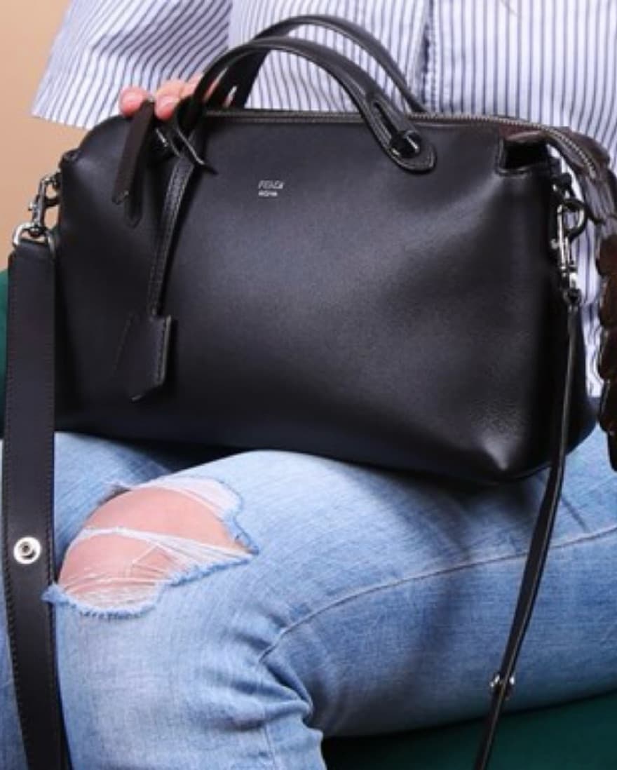 Fendi By The Way Croc Tail Bag - Image 2