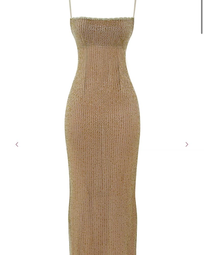 HOCB - Alondra Beaded Maxi Dress  - Image 3