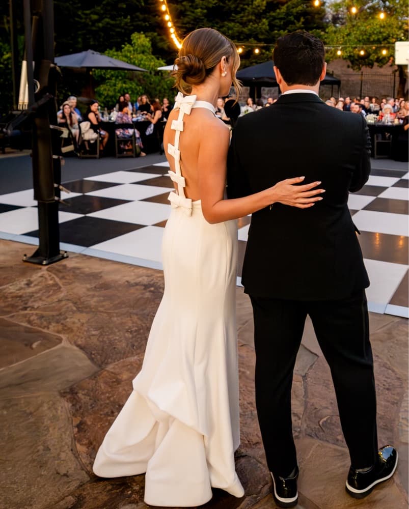 Anthropologie Bow Back Wedding Dress  - Image 4