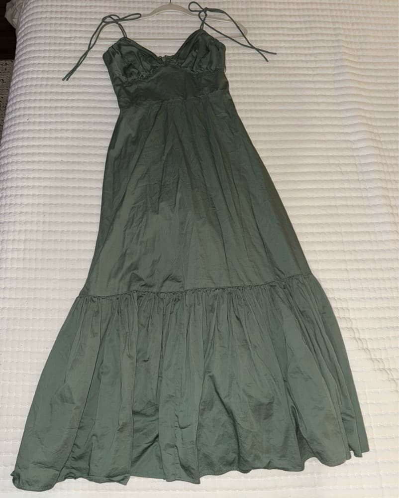 Abercrombie Green Dress - Image 5