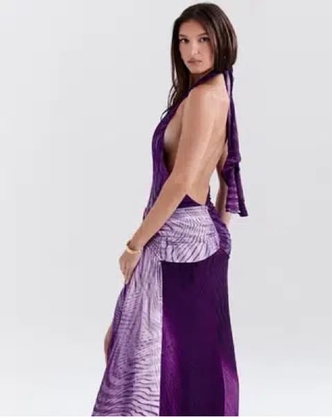 House Of CB Olessia Iris Orchid Maxi - Image 5