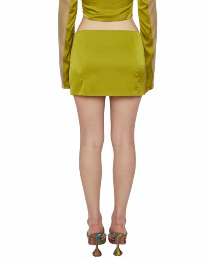 GUIZIO Satin Mini Skirt  - Image 3