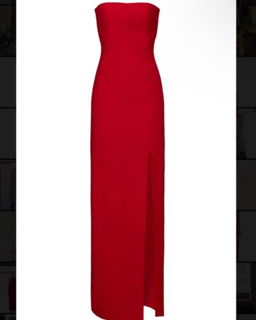Elizabeth And James Carly Cardinal Gown - Image 6