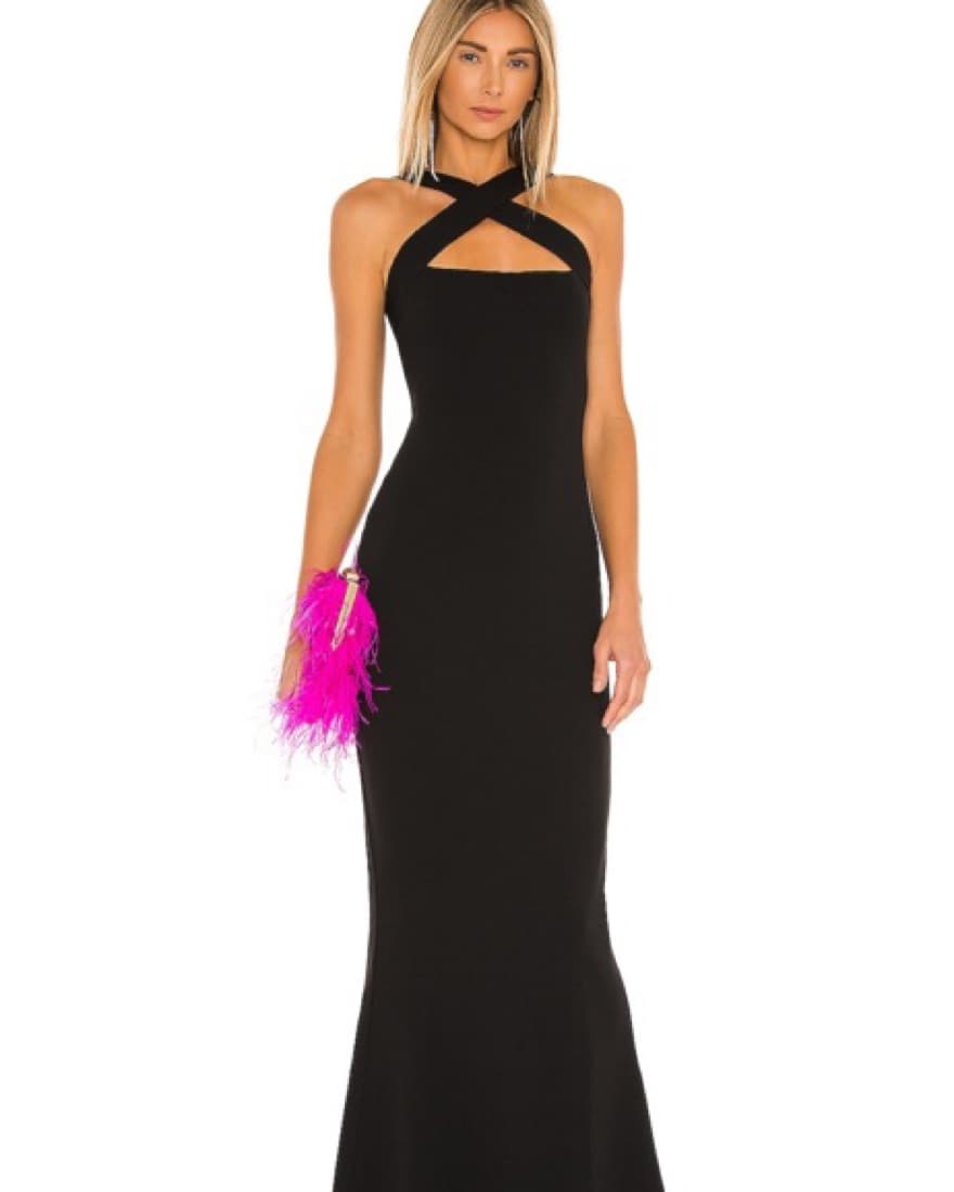 Black Nookie Maxi Dress - Image 2