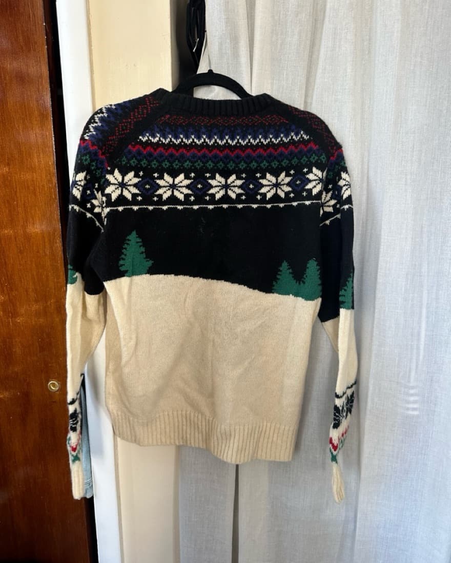 Polo Bear Christmas Sweater - Image 4