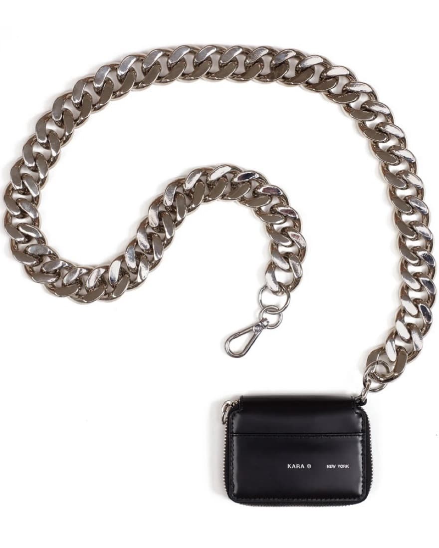 KARA Black Bike Wallet  - Image 5