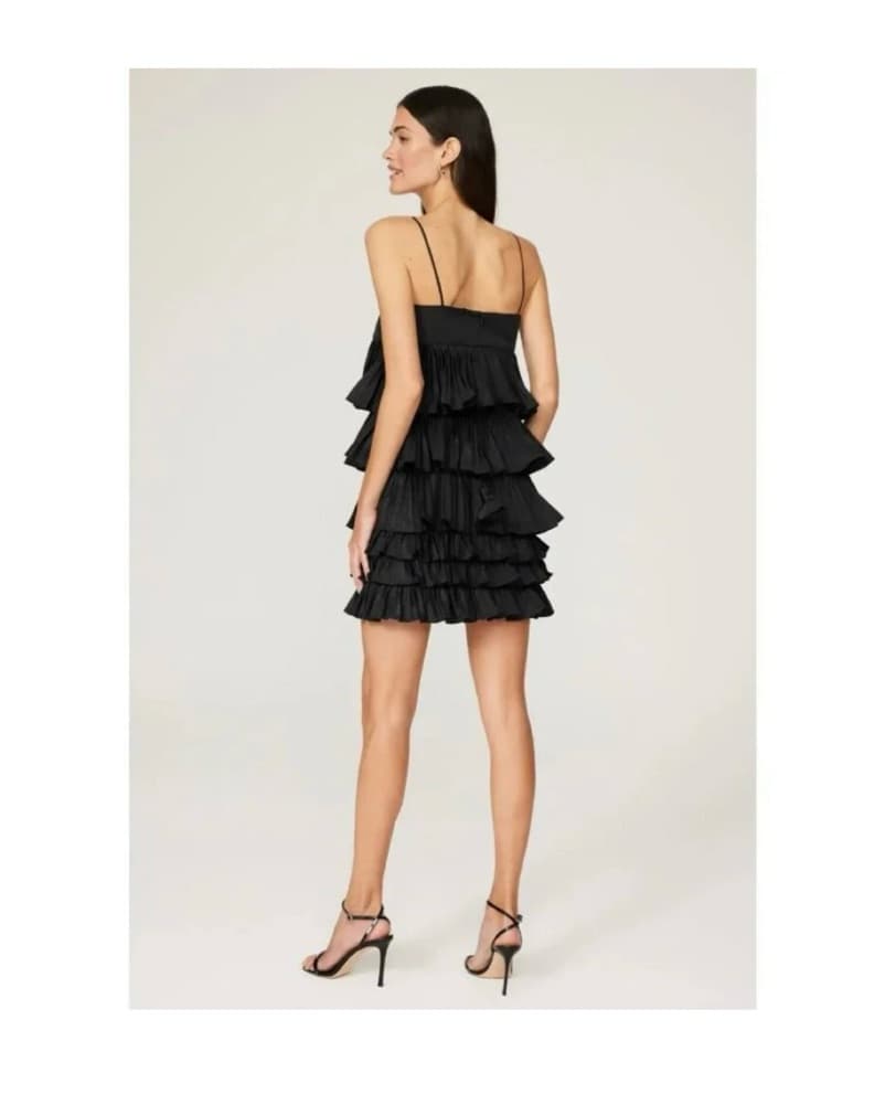 Alexis Black Corsini Dress - Image 3