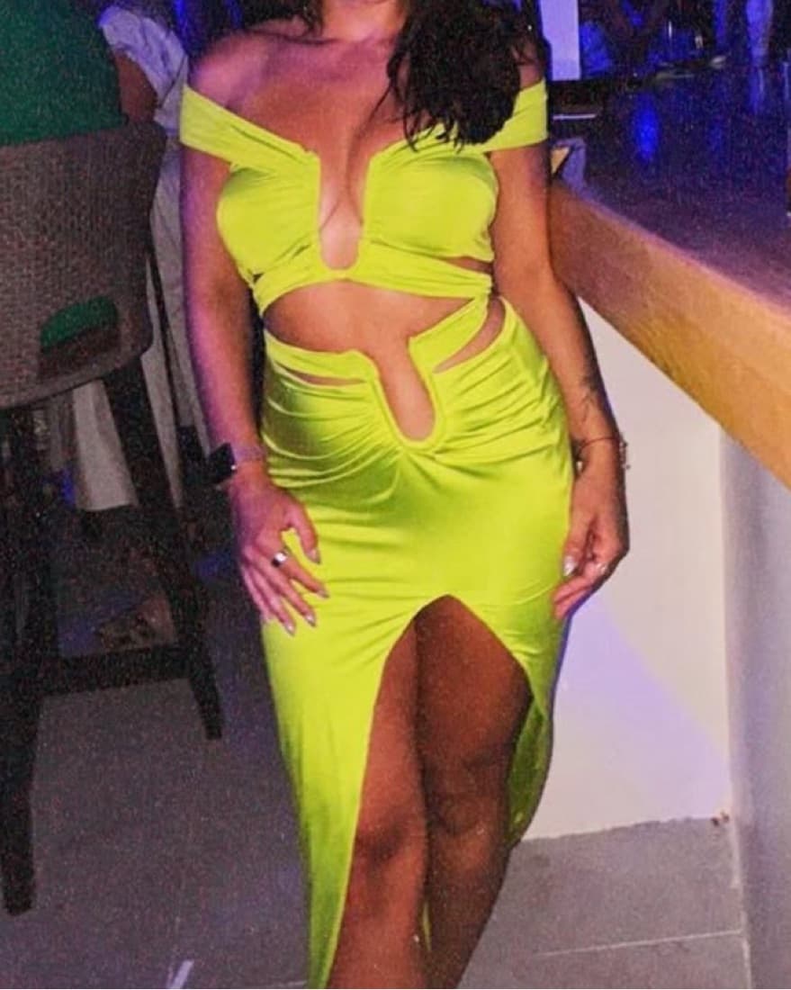 Oh Polly Zene Cut Off Shoulder Crop S - Image 4
