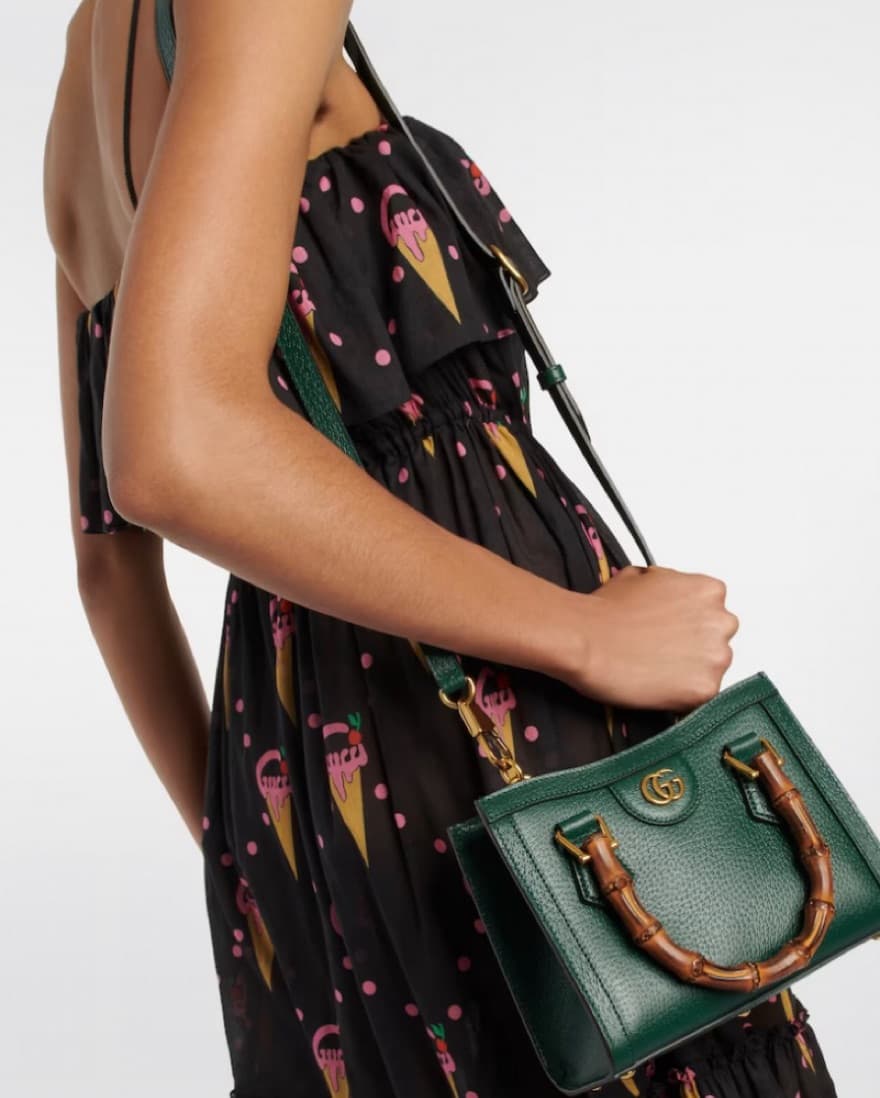 Gucci Mini Diana Crossbody Tote  - Image 4