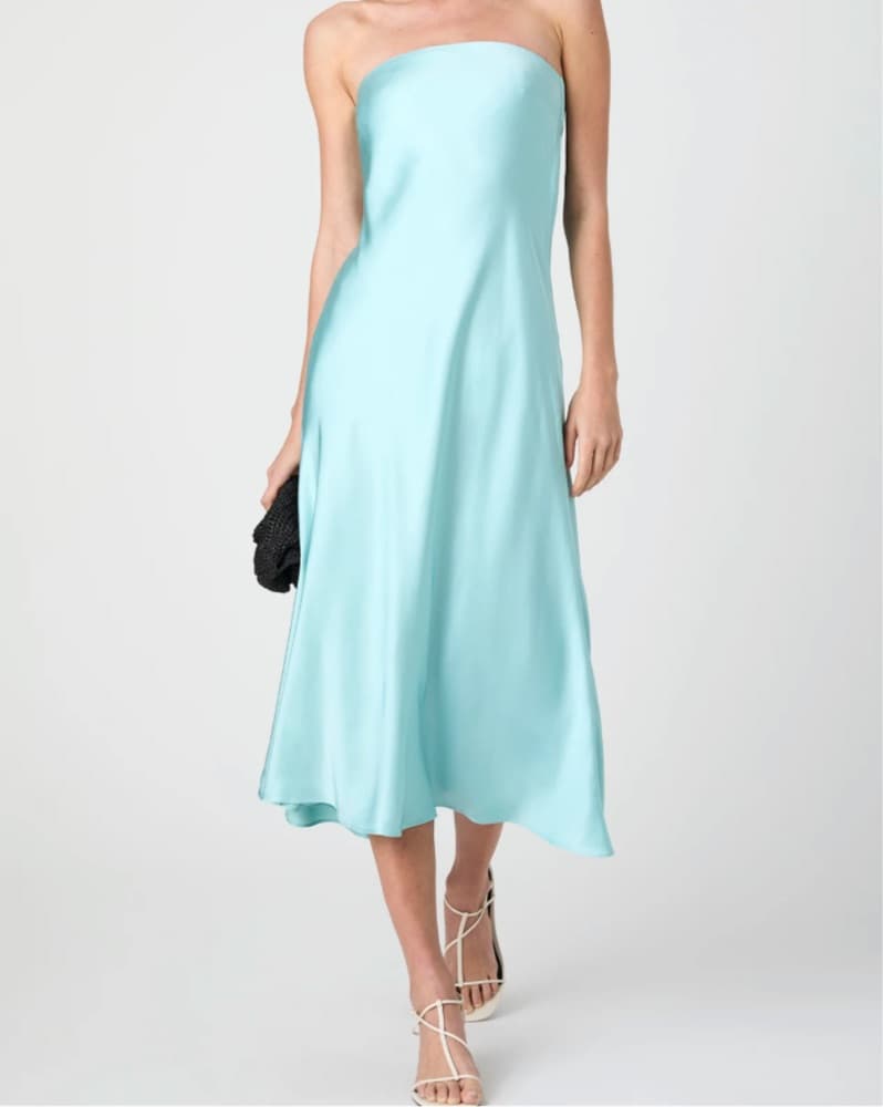 French Connections Seafoam Midi Dress - Image 3