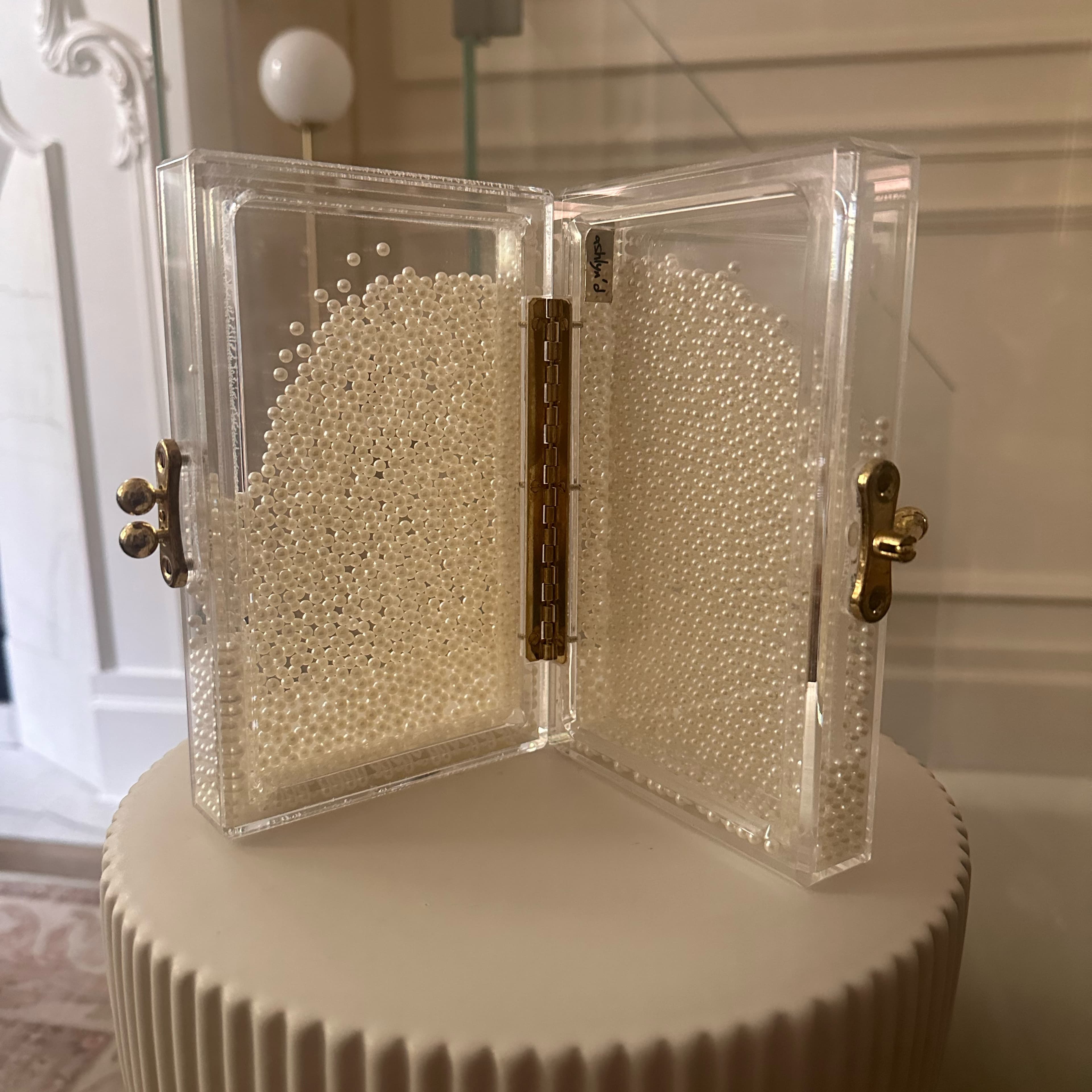 Floating Pearl Evening Bag / Purse - Image 3